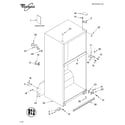 Whirlpool ET9FTTXLQ00 cabinet/literature diagram