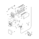 Whirlpool ET9FTTXLQ00 ice maker diagram