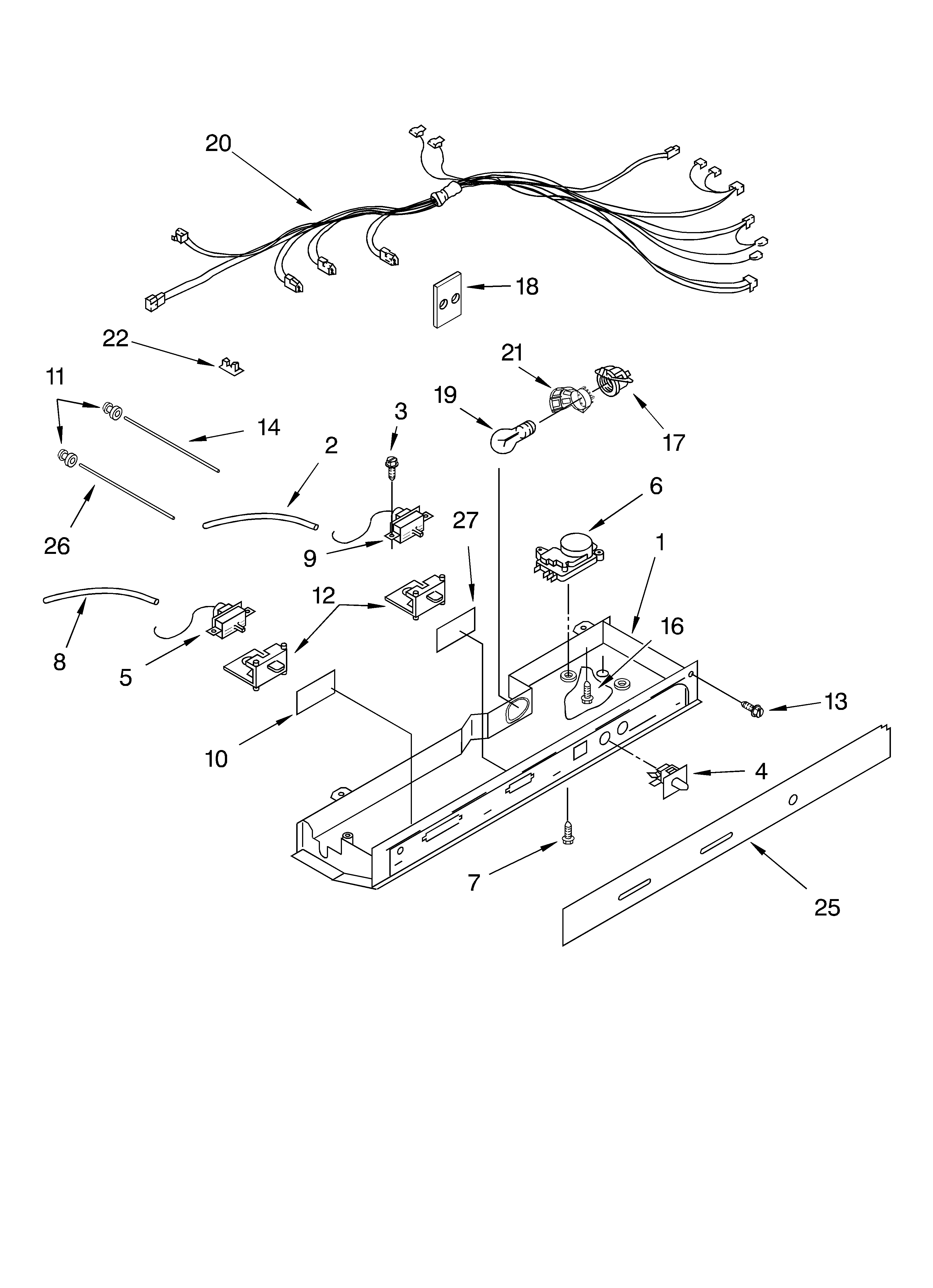 KitchenAid 4KSRS22CHT02 control diagram