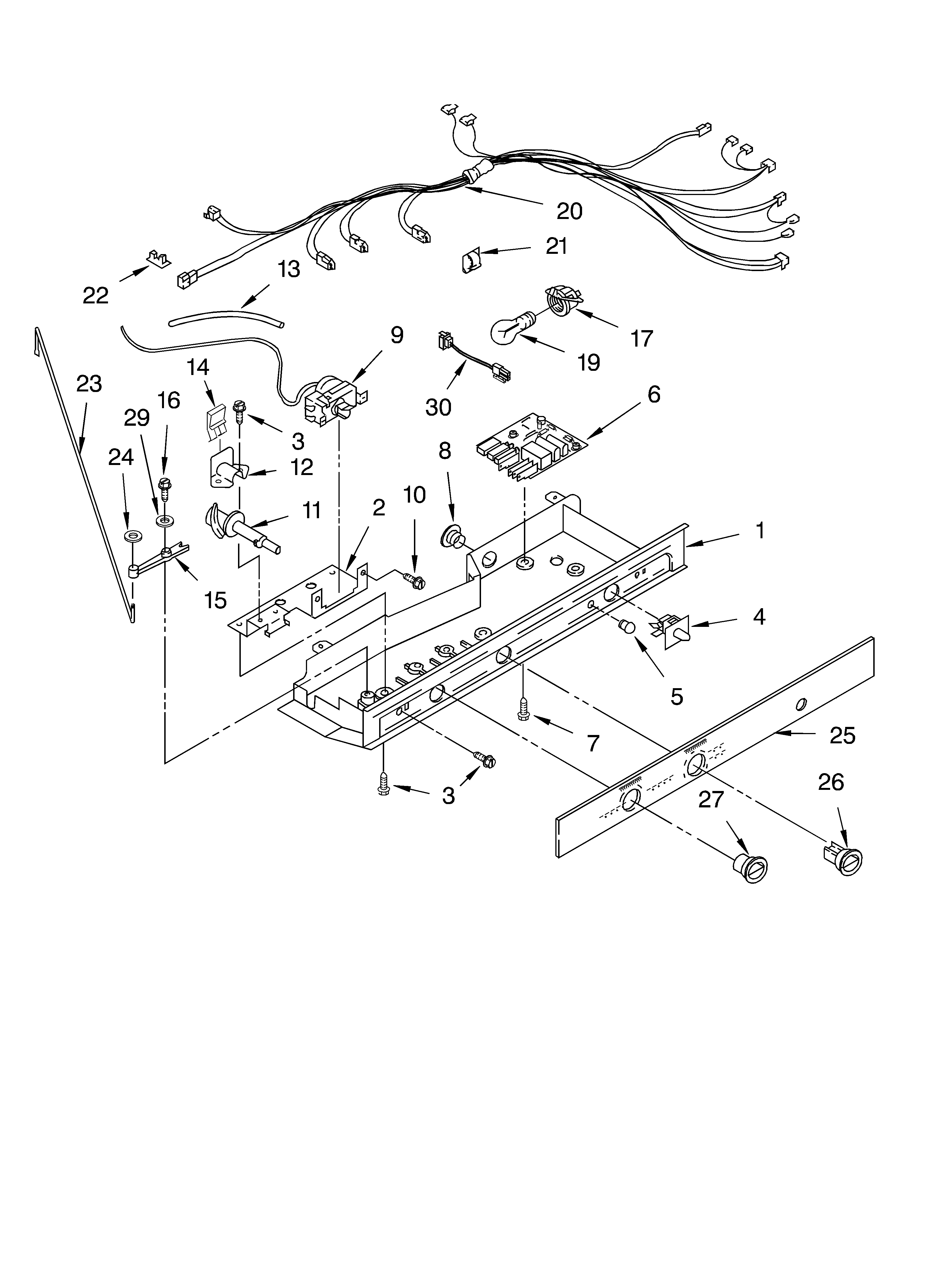 Whirlpool GC5SHAXLQ01 control diagram