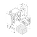 KitchenAid KESC300HBT8 oven chassis diagram