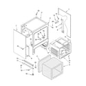 KitchenAid KESC307HBL8 oven chassis diagram