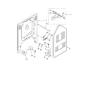 KitchenAid KESC307HBL8 rear chassis diagram
