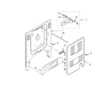 KitchenAid KGRT607HBT8 rear chassis diagram