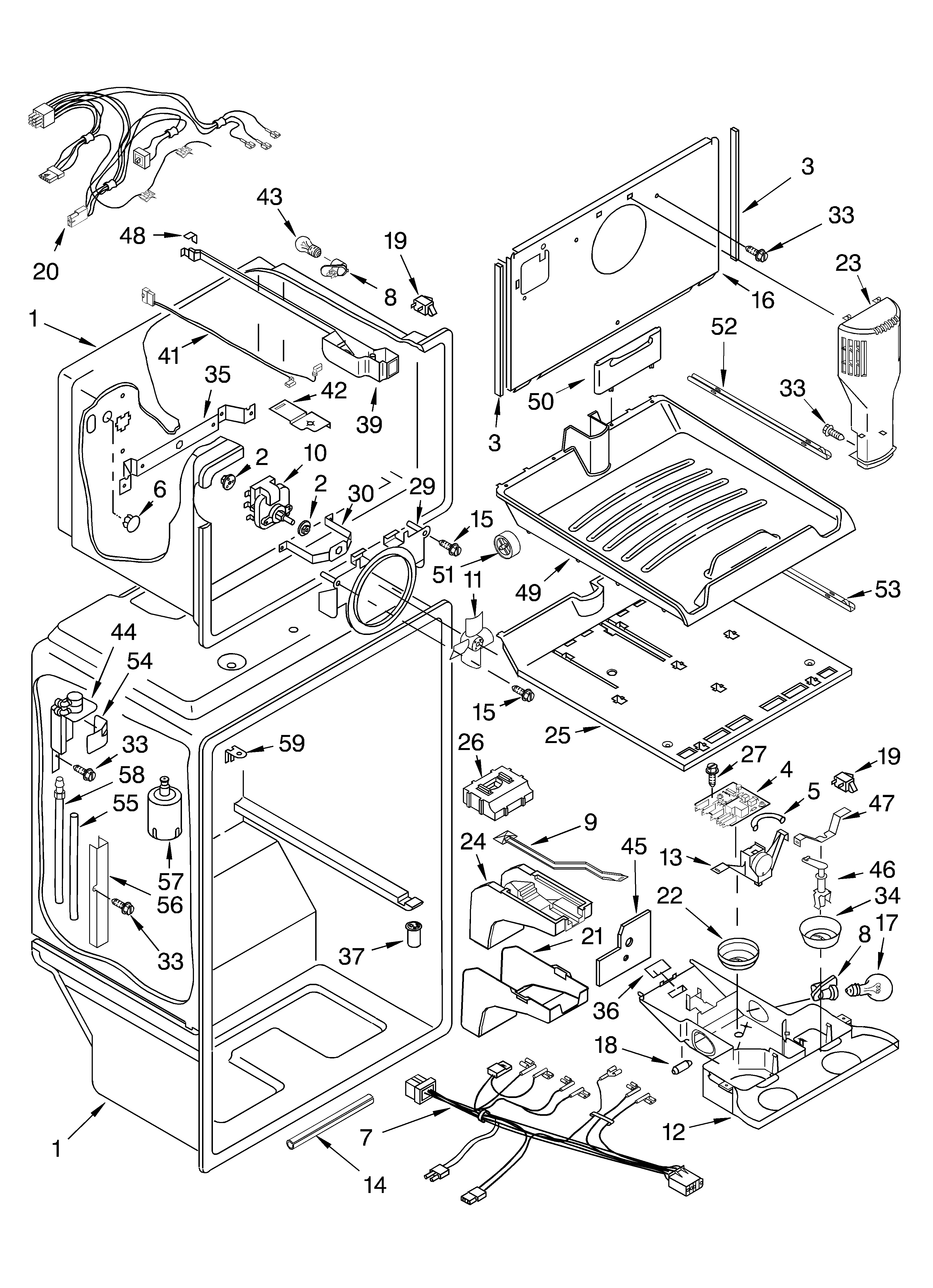 Whirlpool GR2SHTXKL02 liner diagram