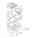 Whirlpool ET1CHMXKQ02 shelf/optional diagram