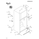Whirlpool GR9SHMXLQ01 cabinet/literature diagram