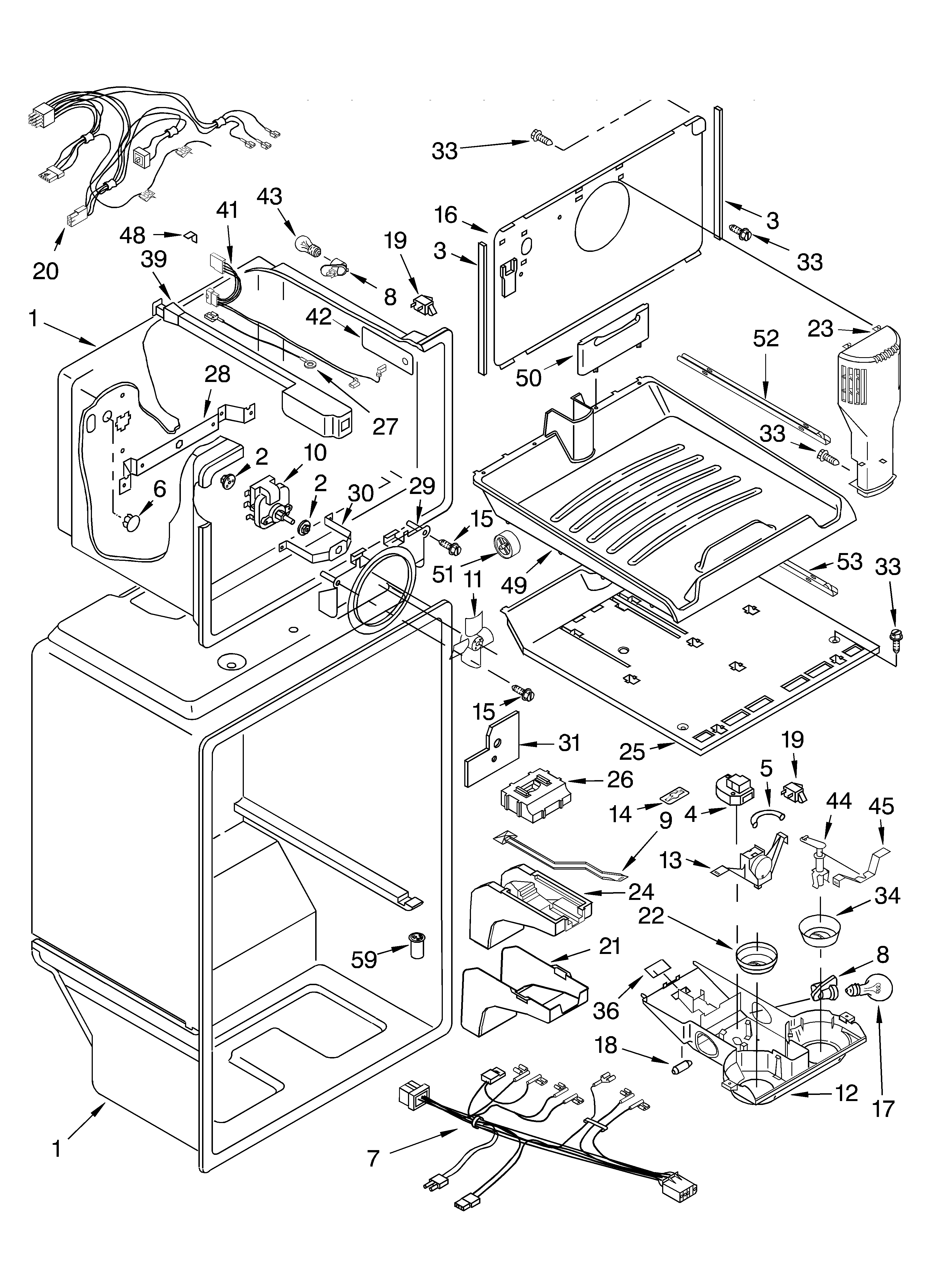 Whirlpool GR9SHMXLQ01 liner diagram