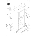 KitchenAid KTRC22KKSS02 cabinet/literature diagram