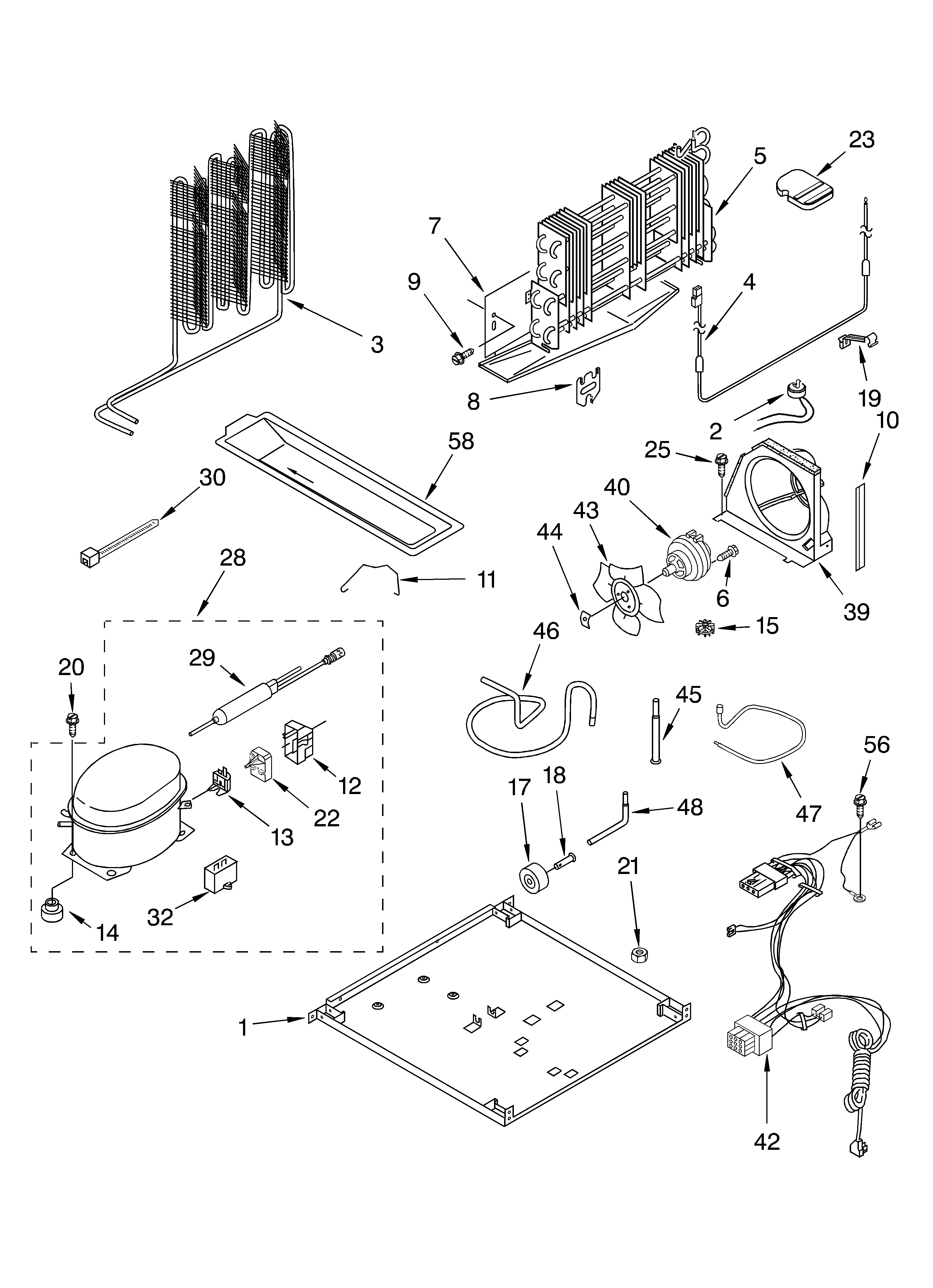 KitchenAid KTLA19ELSS01 unit diagram