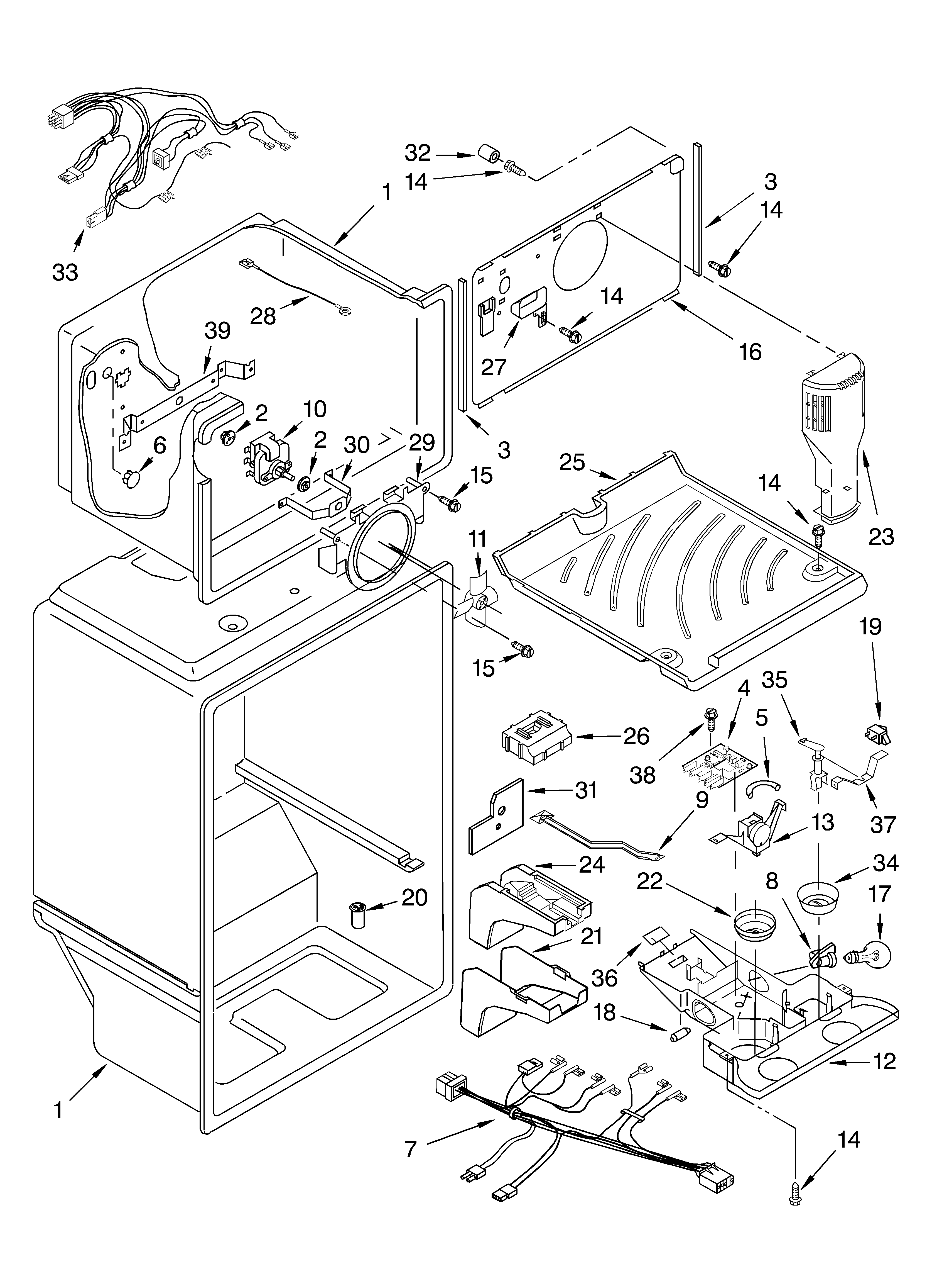 Kirkland ST18HPXKQ02 liner diagram