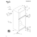 Whirlpool ET4CSKYKQ01 cabinet/literature diagram