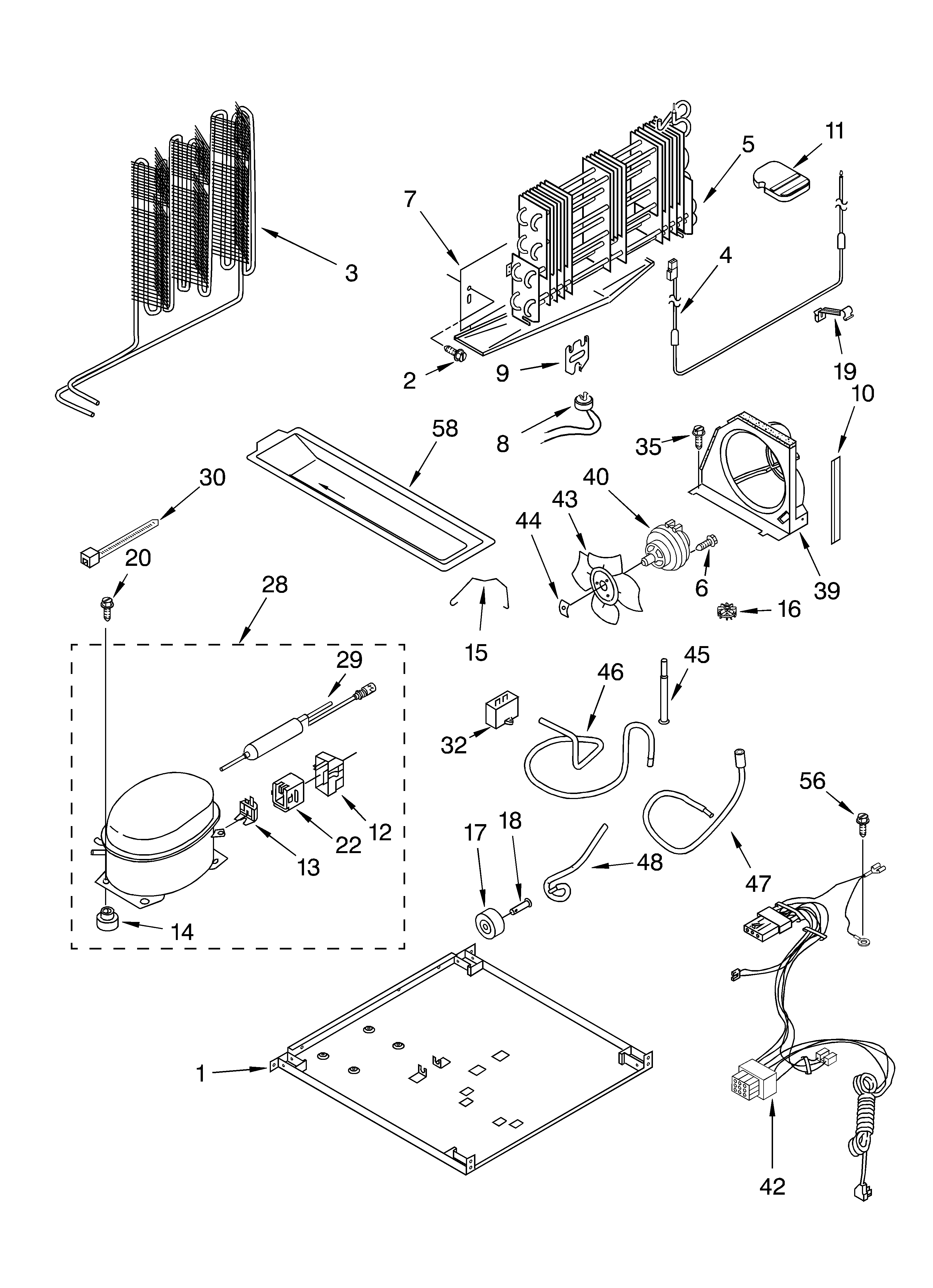 Whirlpool ET8FTKXKT02 unit diagram
