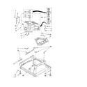 Whirlpool GSQ9631LL0 machine base diagram