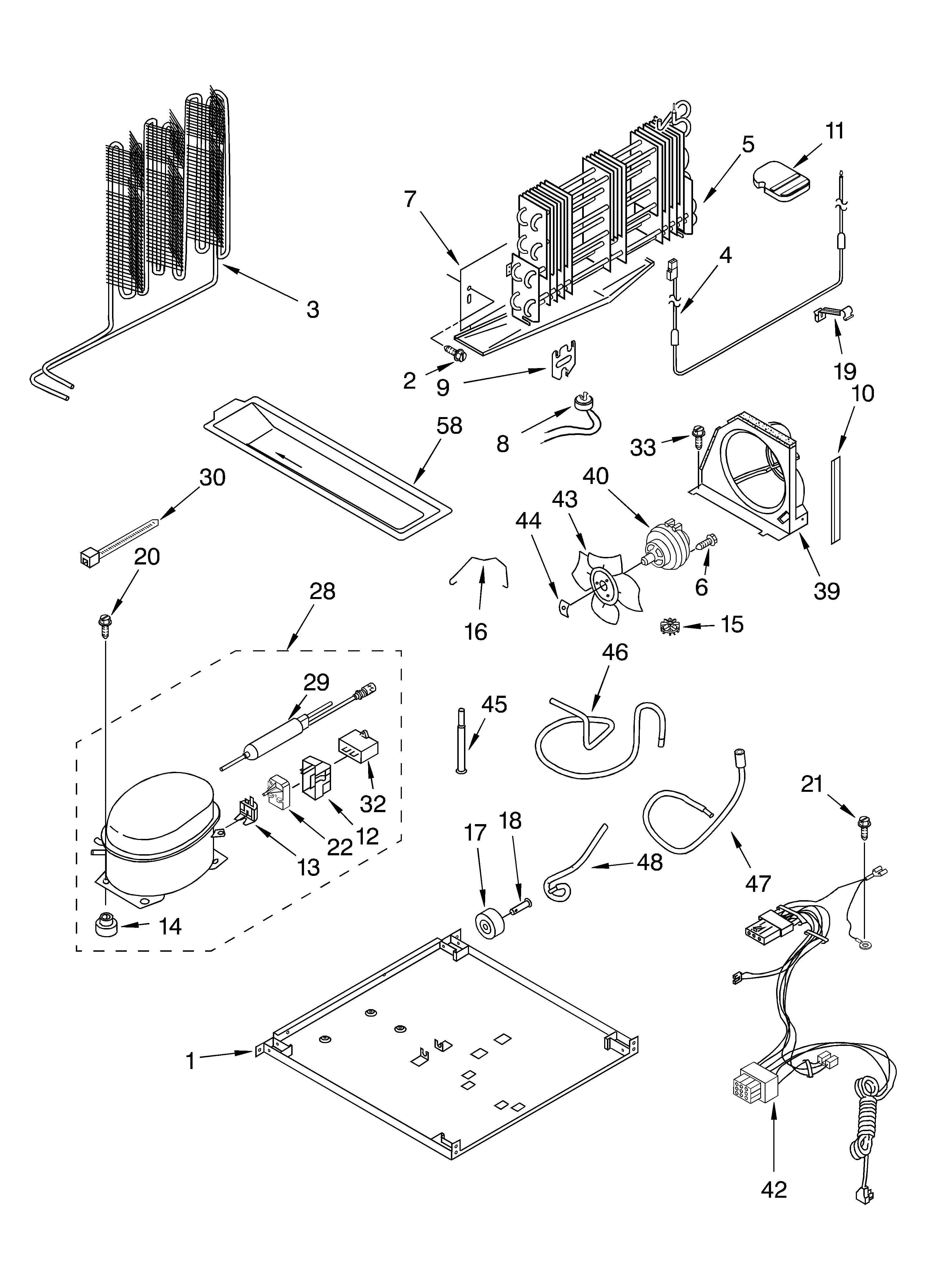 Whirlpool ET8NHMXKQ02 unit diagram