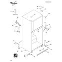 Whirlpool ET8CHMXKQ02 cabinet/literature diagram