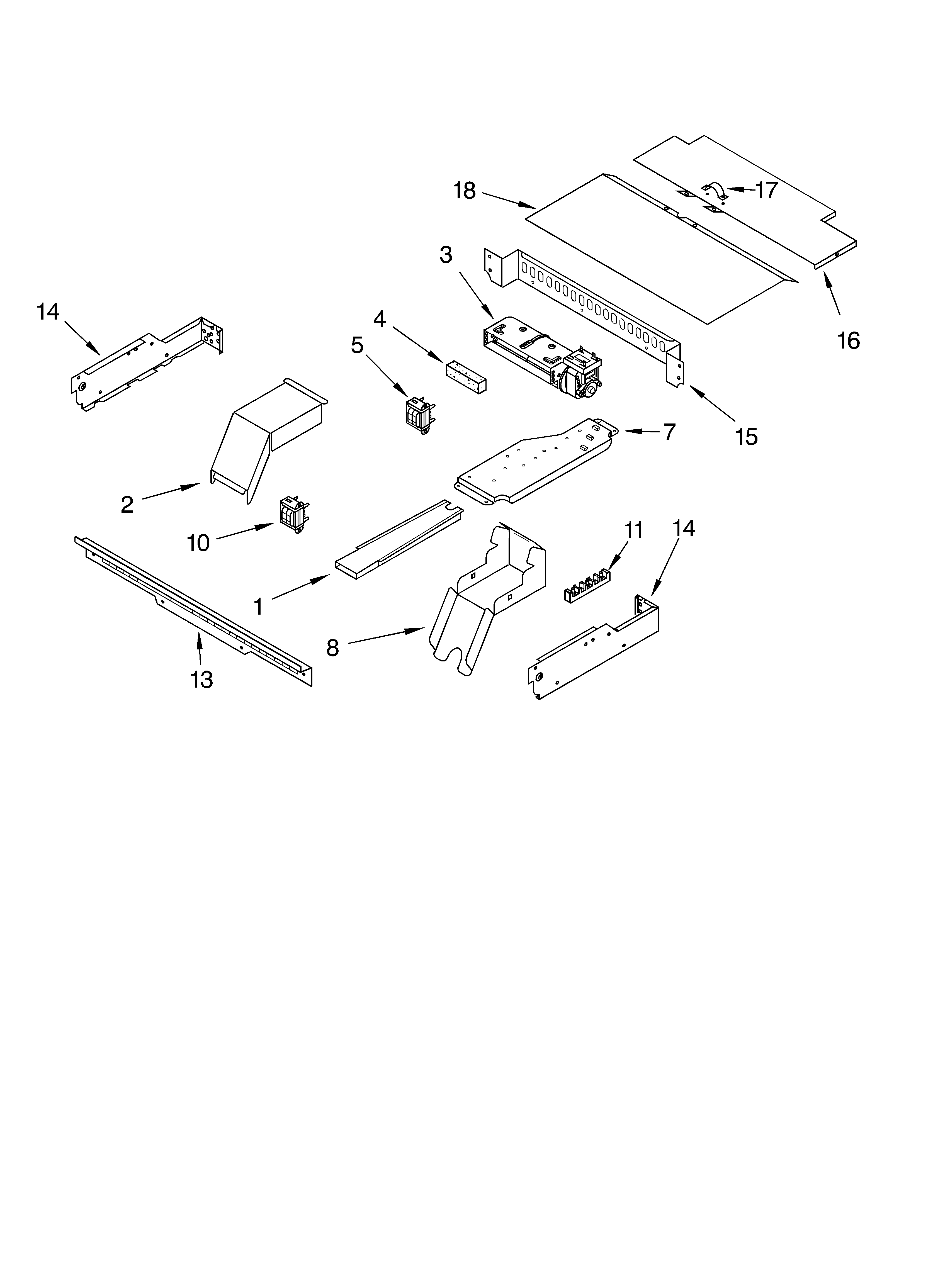 KitchenAid KEBC147KWH0 top venting diagram