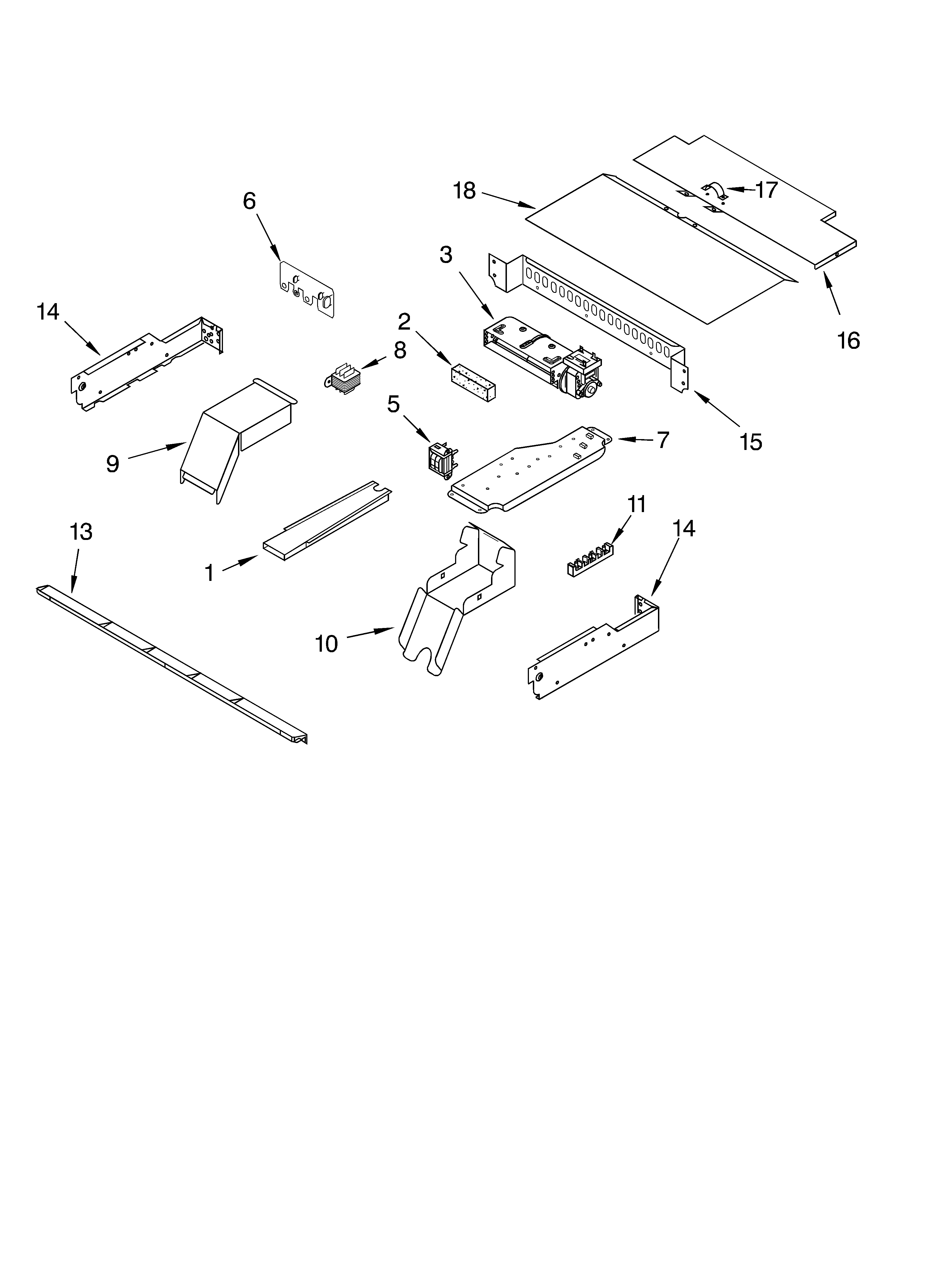KitchenAid KEBC207KBL0 top venting diagram