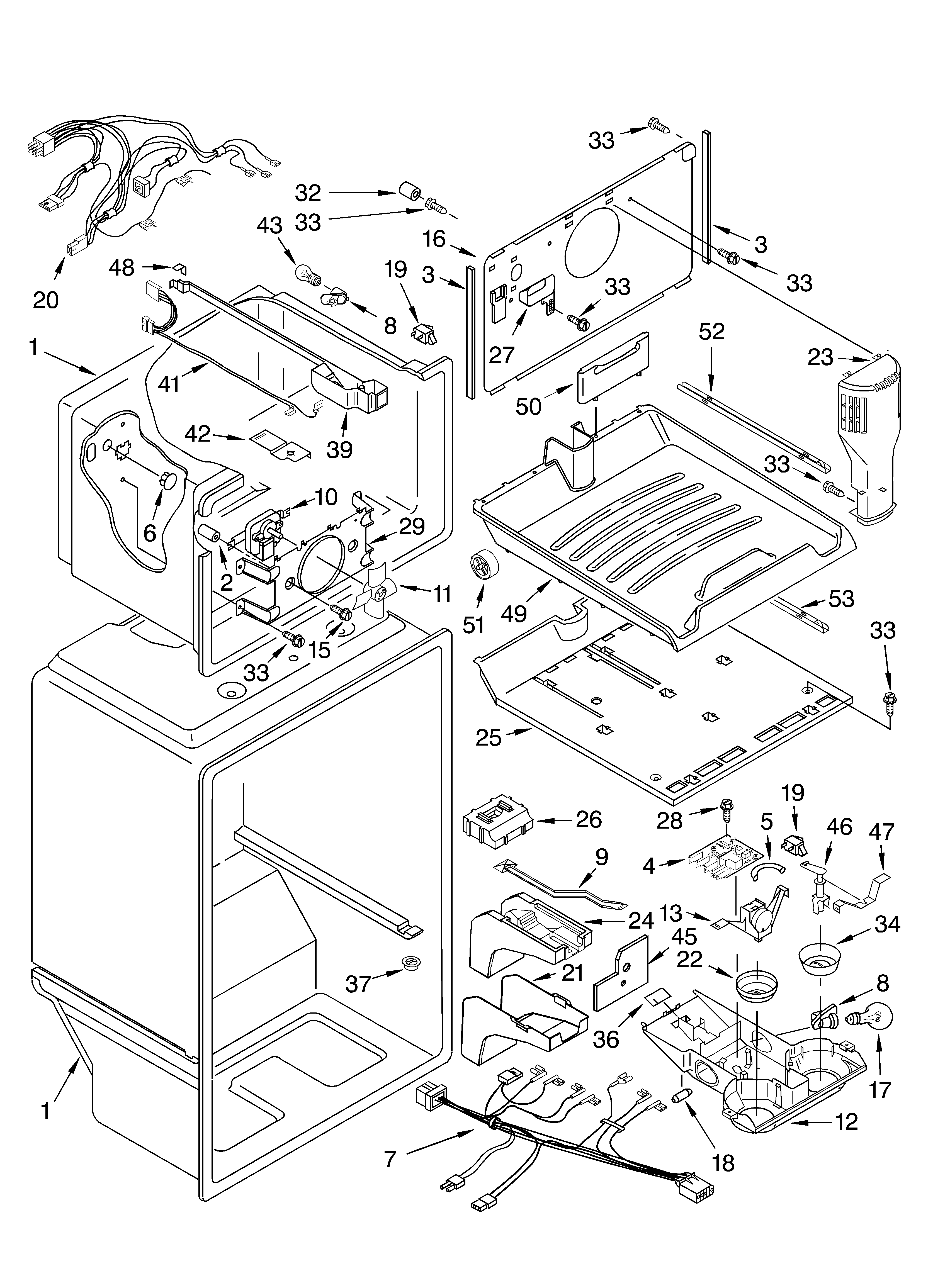 Whirlpool GR2SHKXKB01 liner diagram