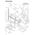 KitchenAid KEHC309JWH4 oven/literature diagram