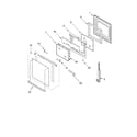 Whirlpool RBS275PDS14 oven door diagram