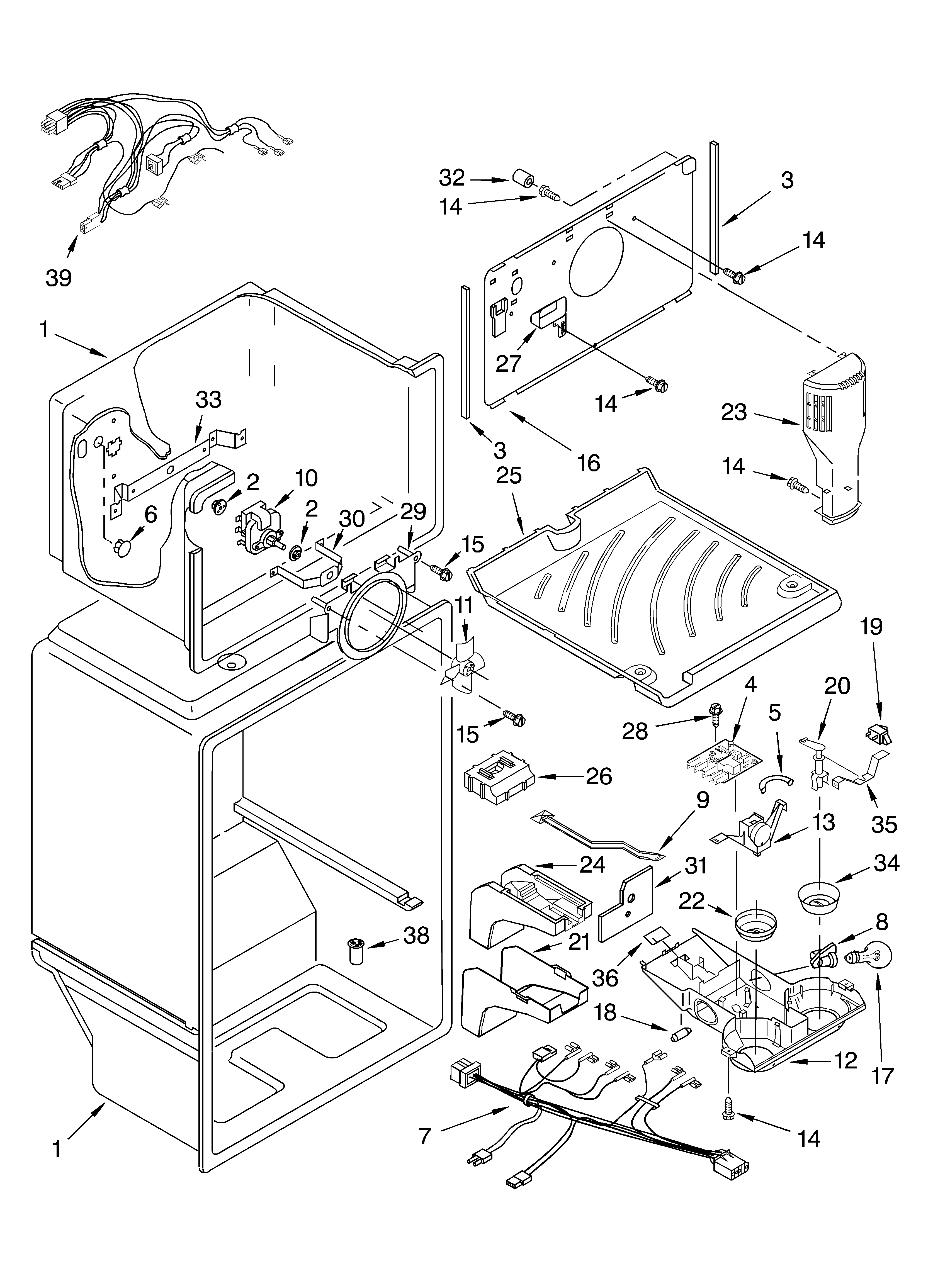 Kirkland ST21HPXLQ01 liner diagram