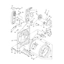 Roper RGS7648KQ2 bulkhead diagram