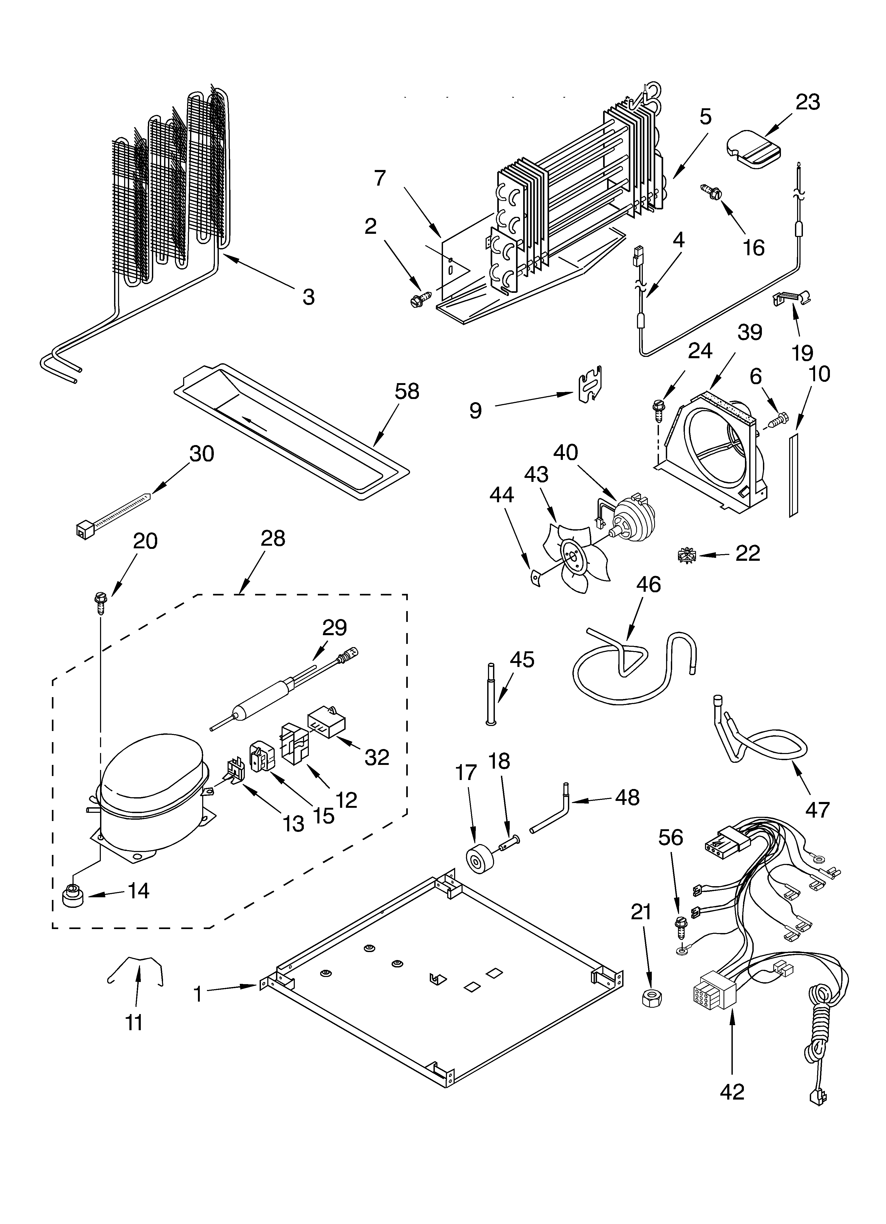 Whirlpool ET1MTEXLQ01 unit diagram