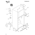 Whirlpool 8ET1WTKXKT02 cabinet/literature diagram