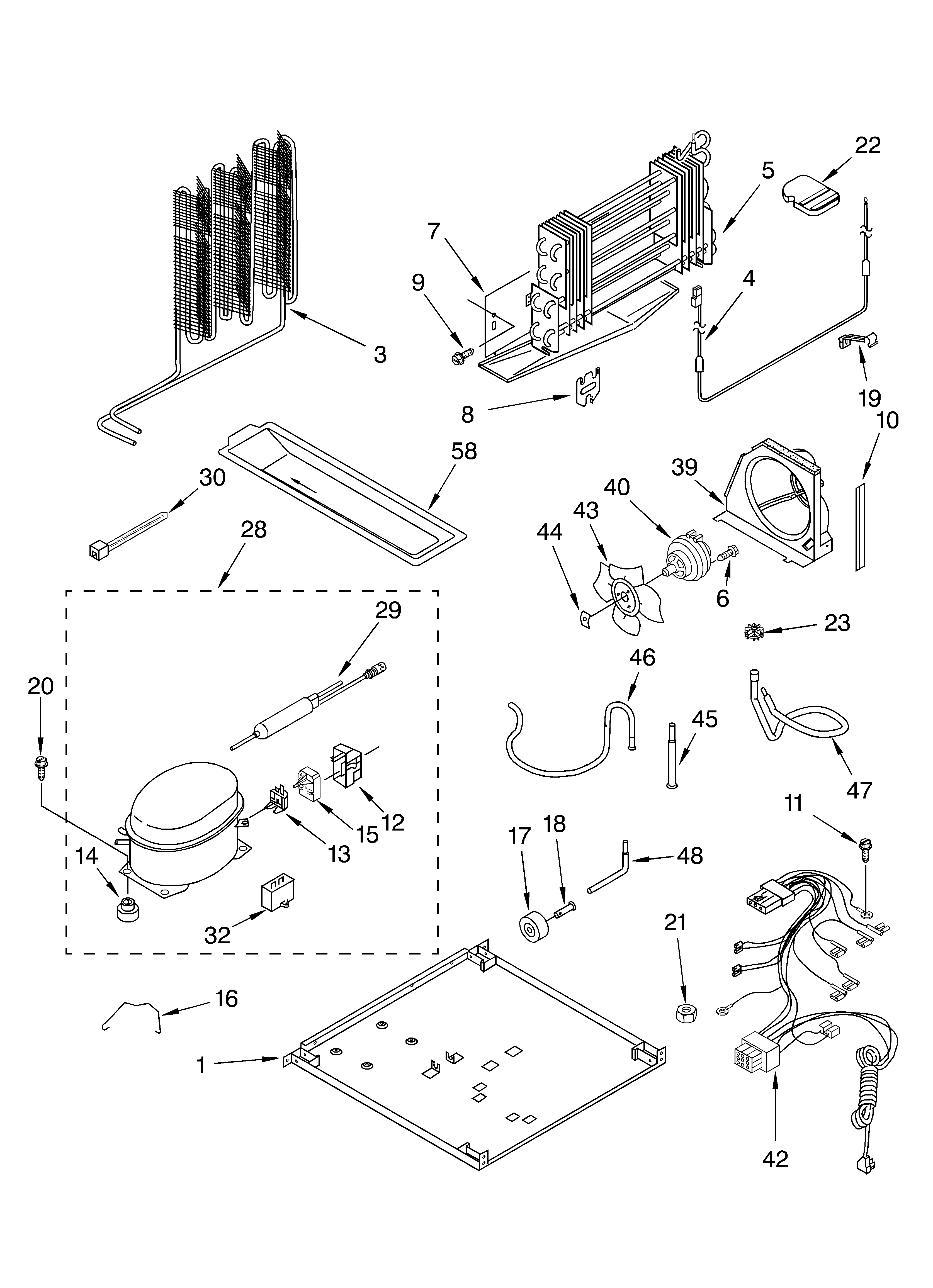 Whirlpool ET2AHTXLT00 unit diagram