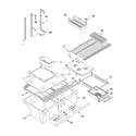 Whirlpool 5ET2DTKXLQ01 shelf diagram