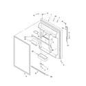 Whirlpool 5ET2DTKXLQ01 refrigerator door diagram