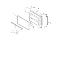 Whirlpool 5ET2DTKXLQ01 freezer door/optional diagram
