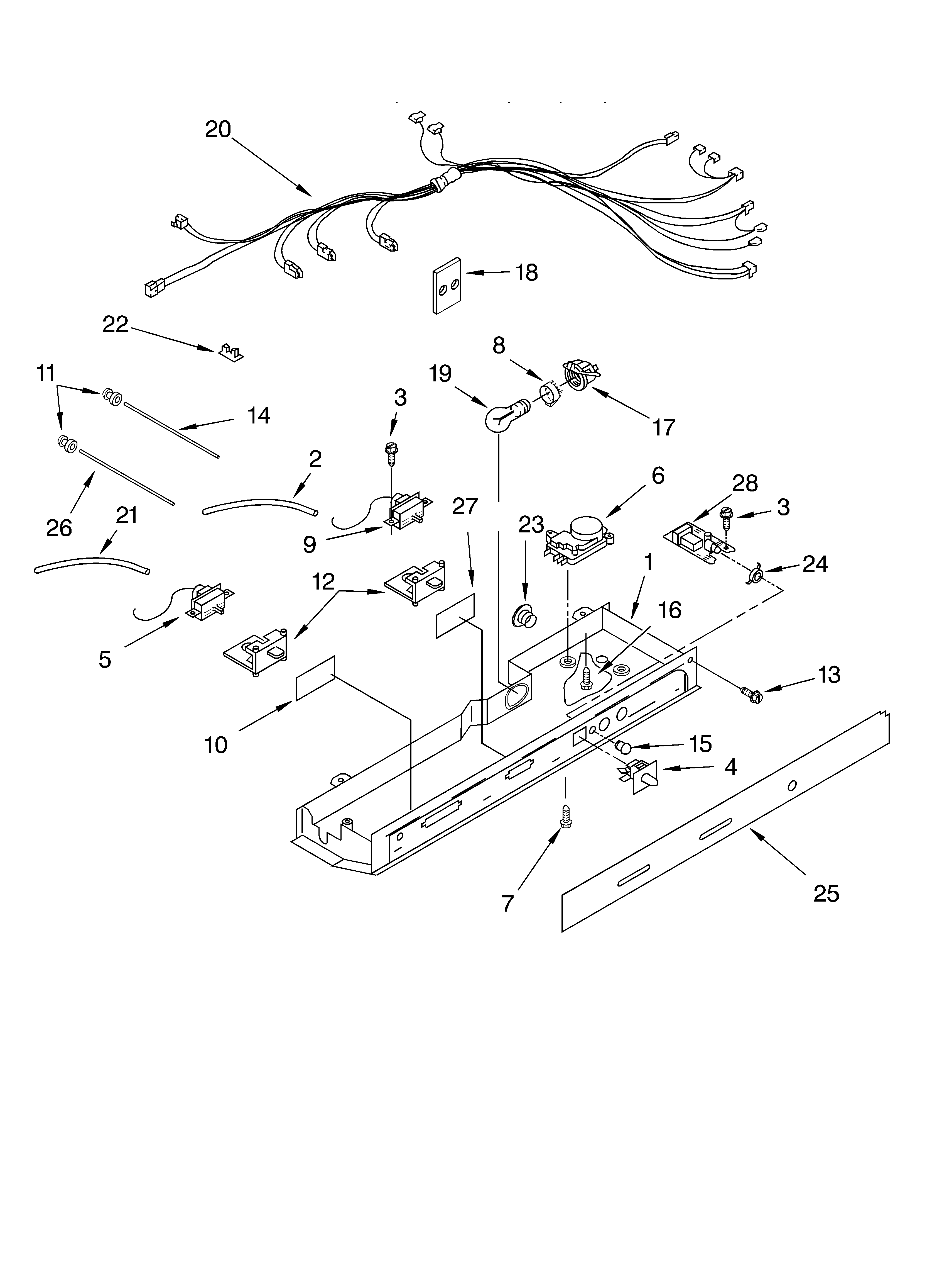 Whirlpool 6GD25DCXHW02 control diagram
