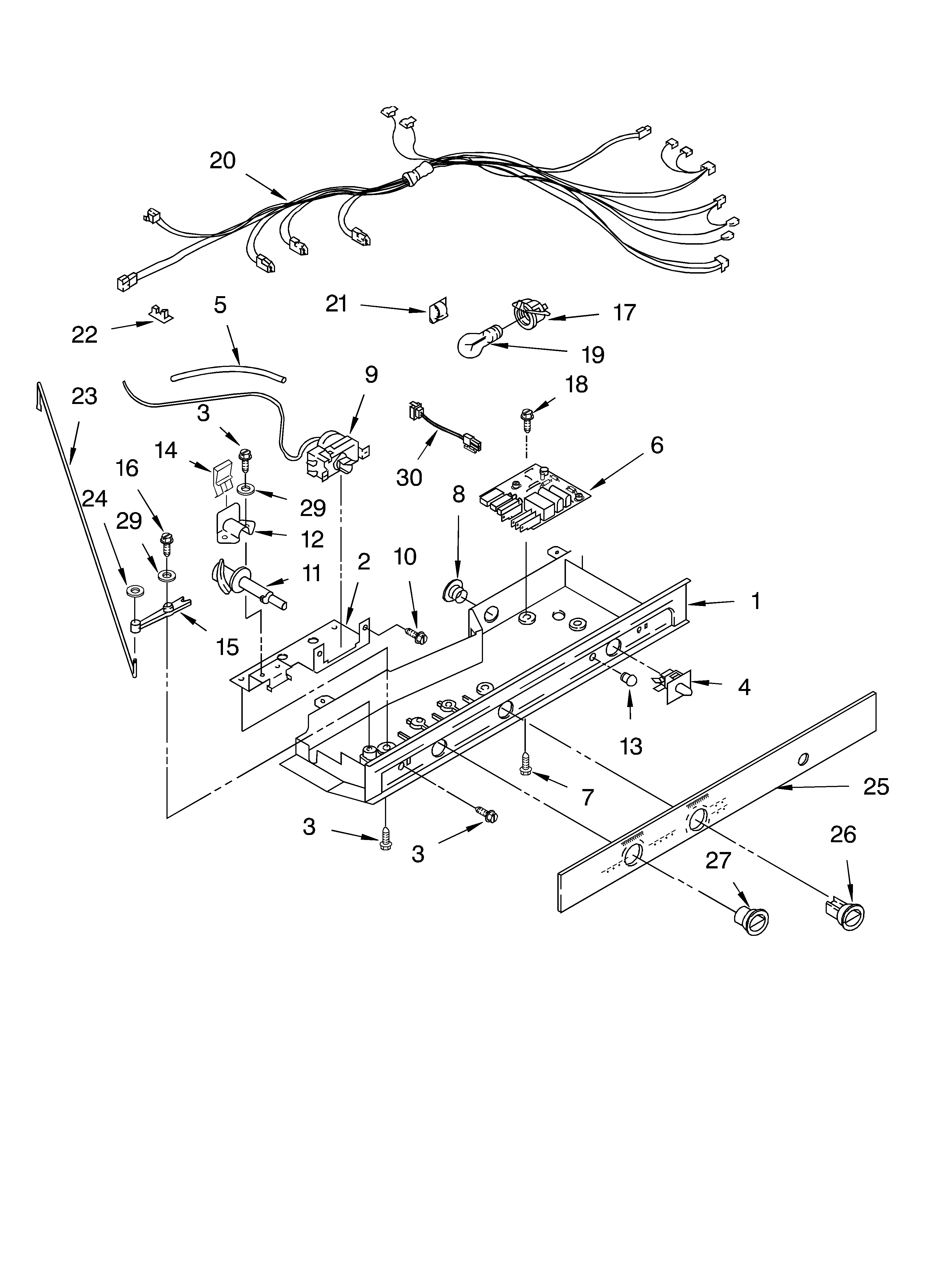 Whirlpool GS2SHAXLT03 control diagram
