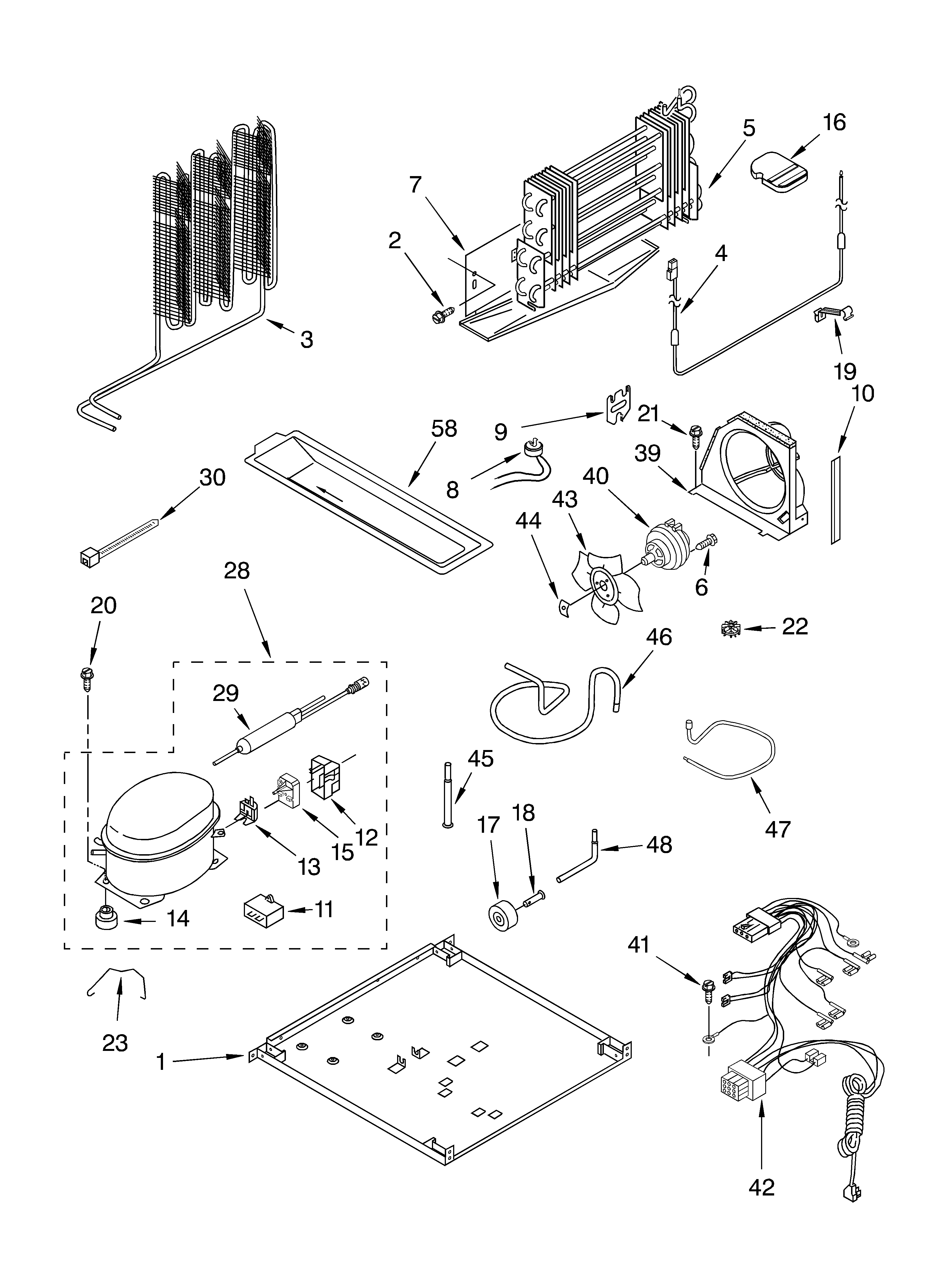 Whirlpool ET1RHMXKQ02 unit diagram