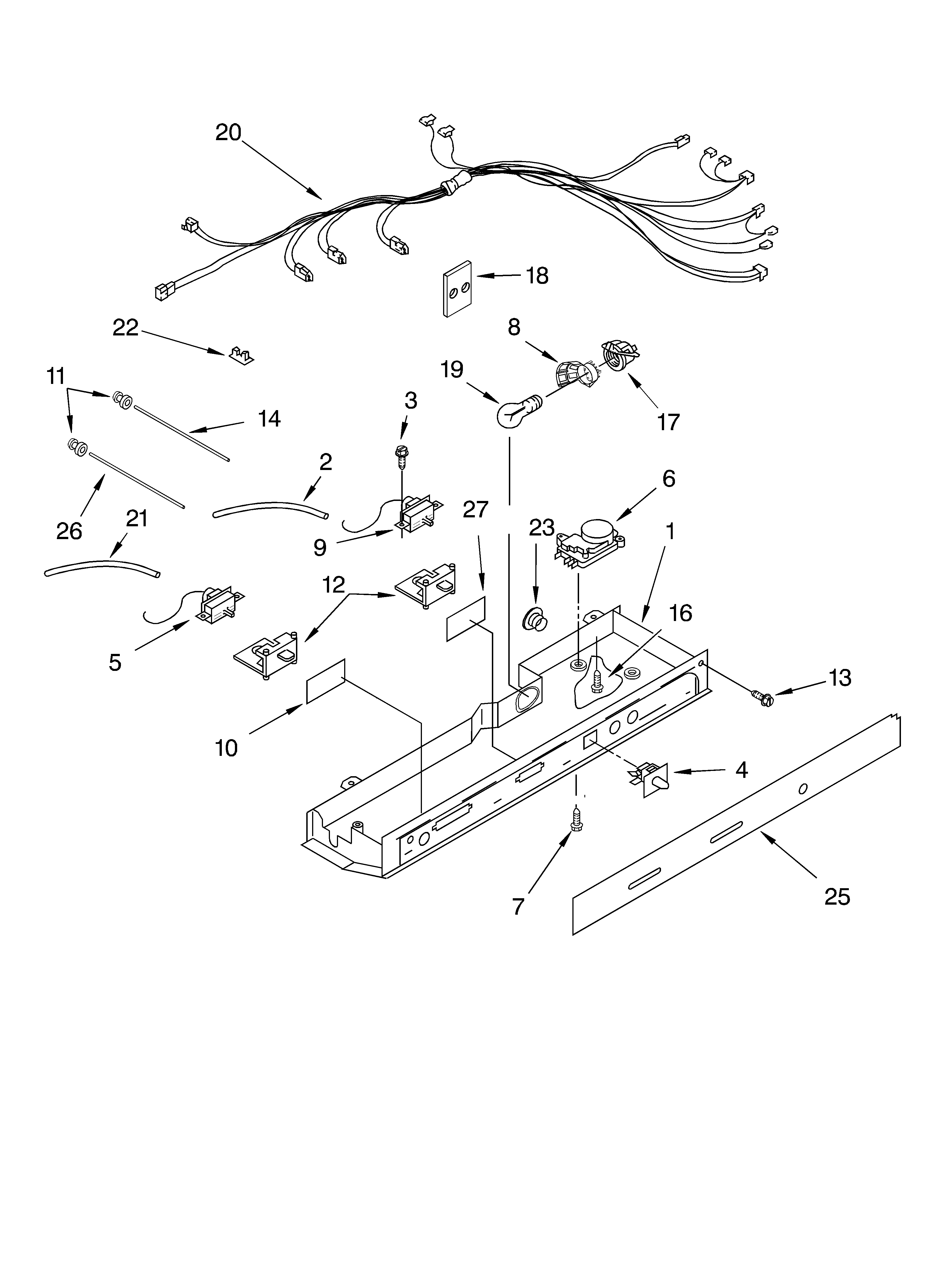 Whirlpool 6ED2FHKXKQ01 control diagram