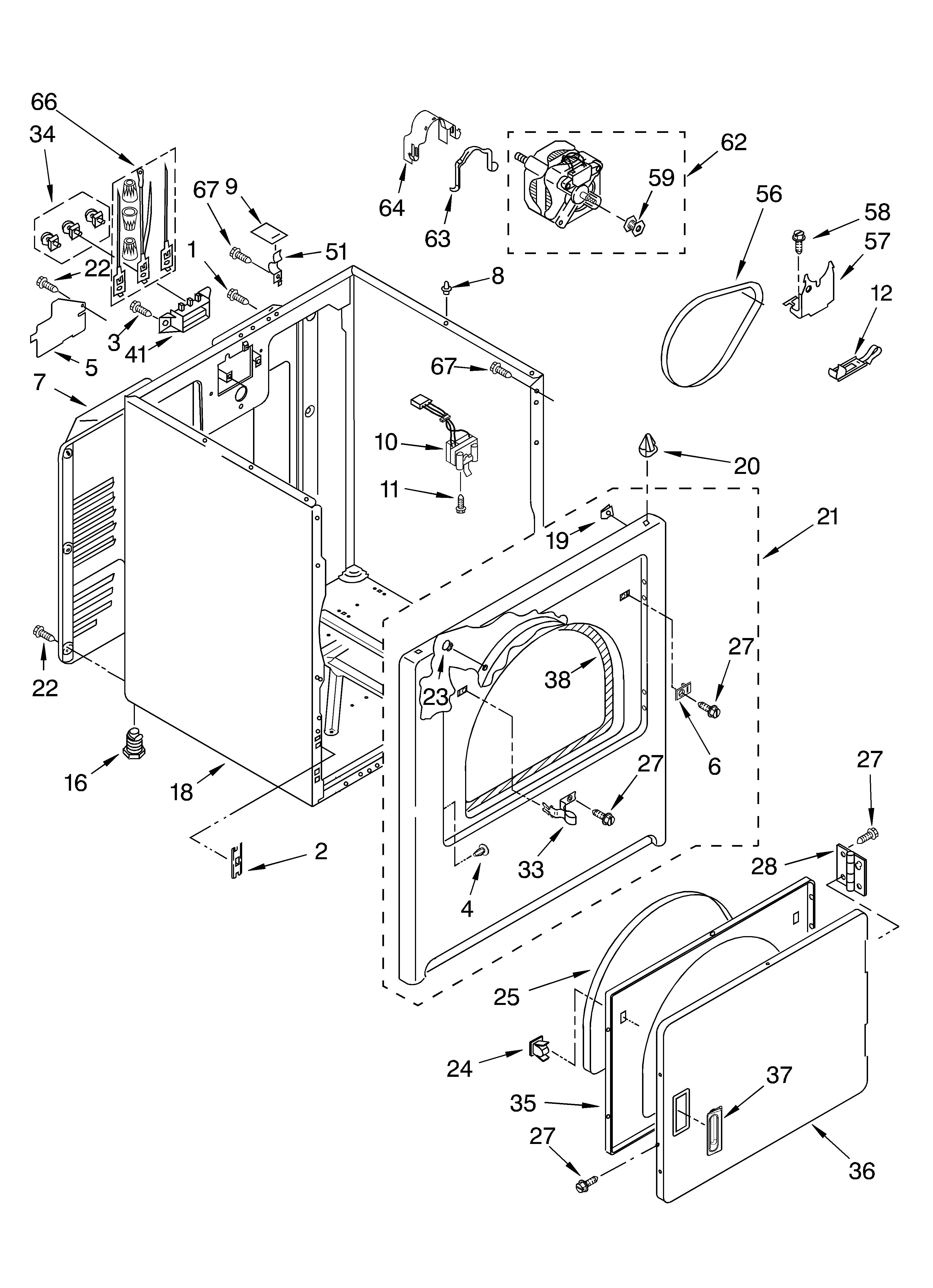 KitchenAid KEYS700LT0 cabinet diagram
