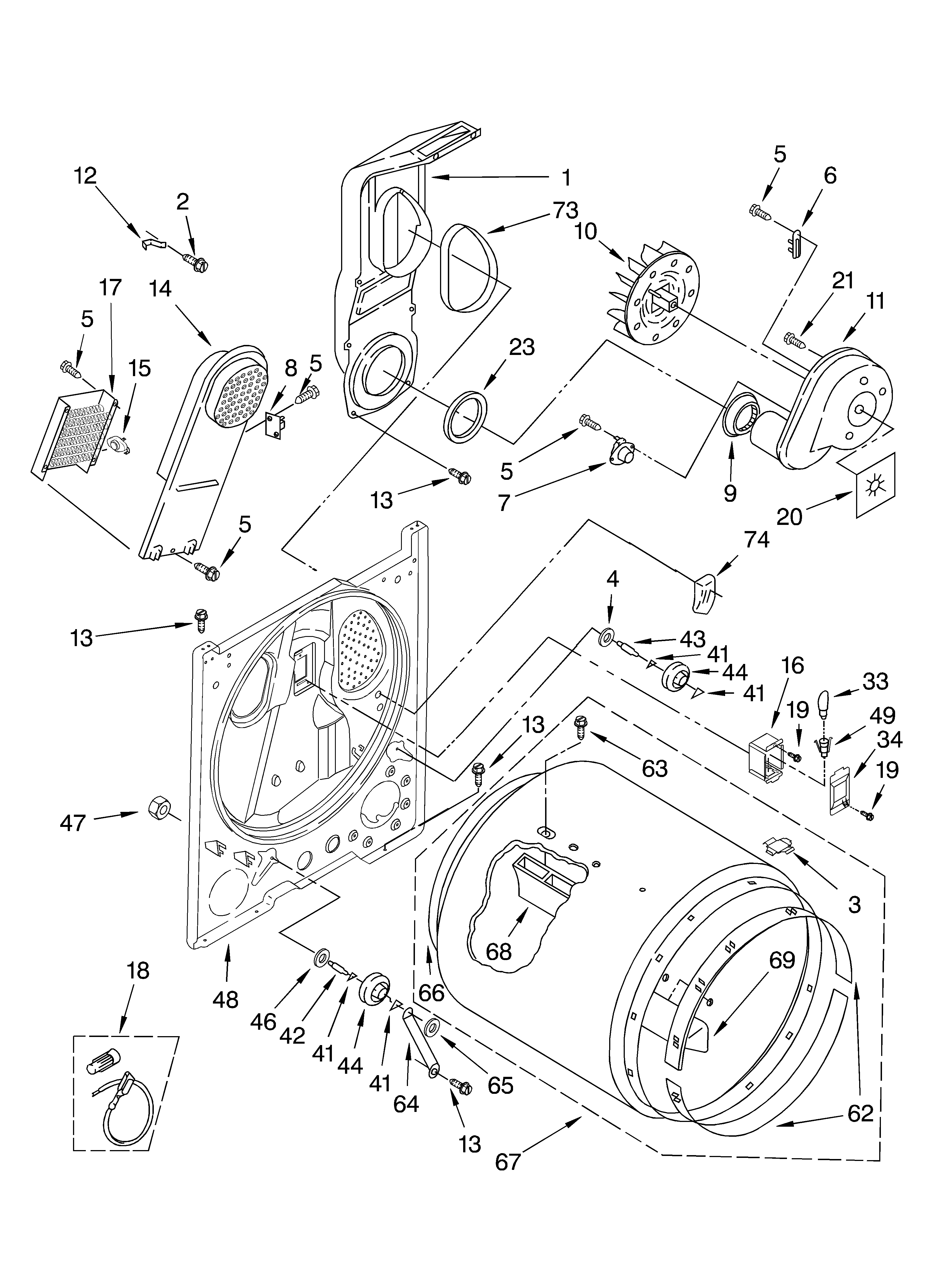KitchenAid KEYS700LT0 bulkhead diagram