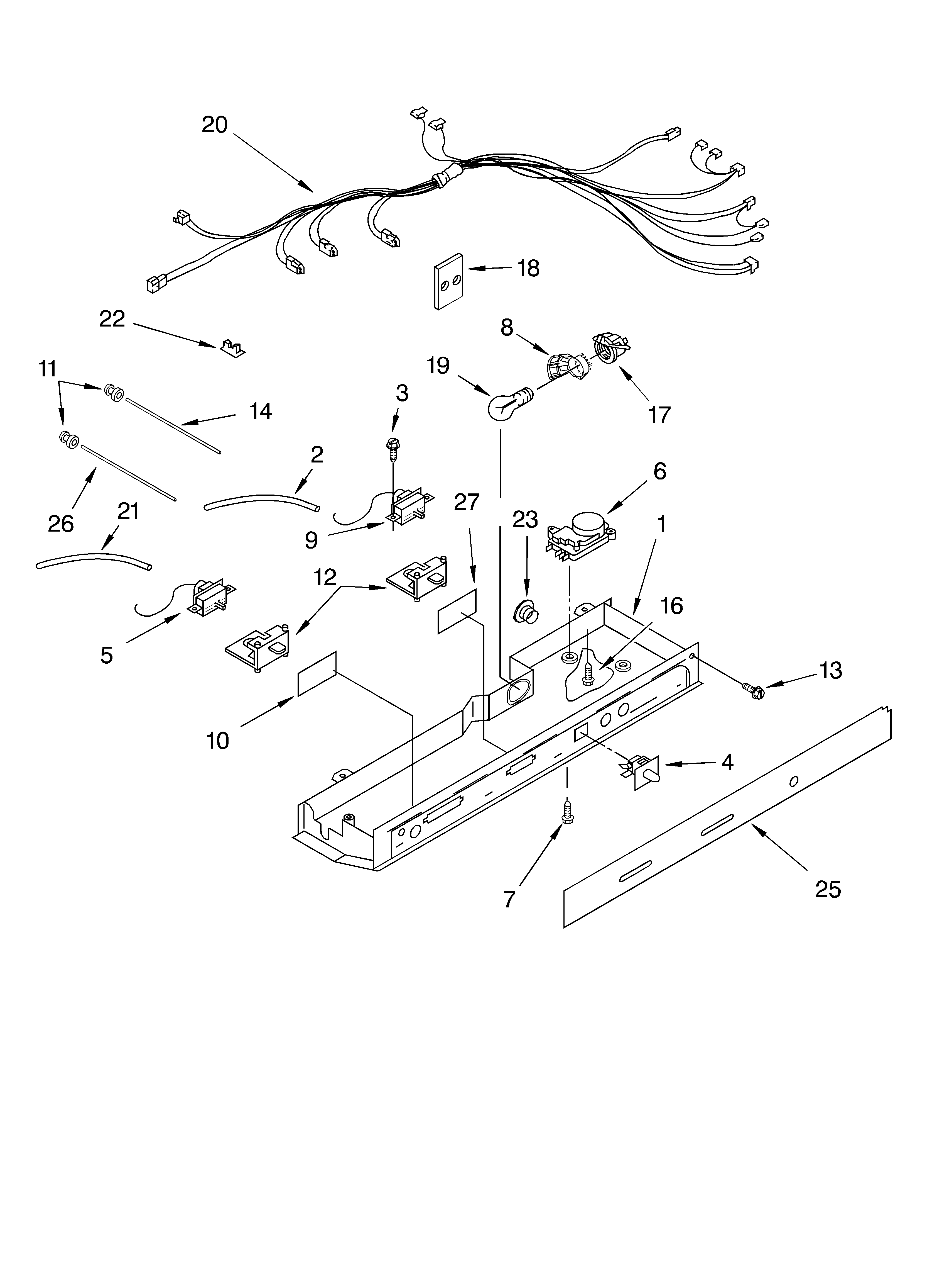 Whirlpool 4YGD27DCHT02 control diagram