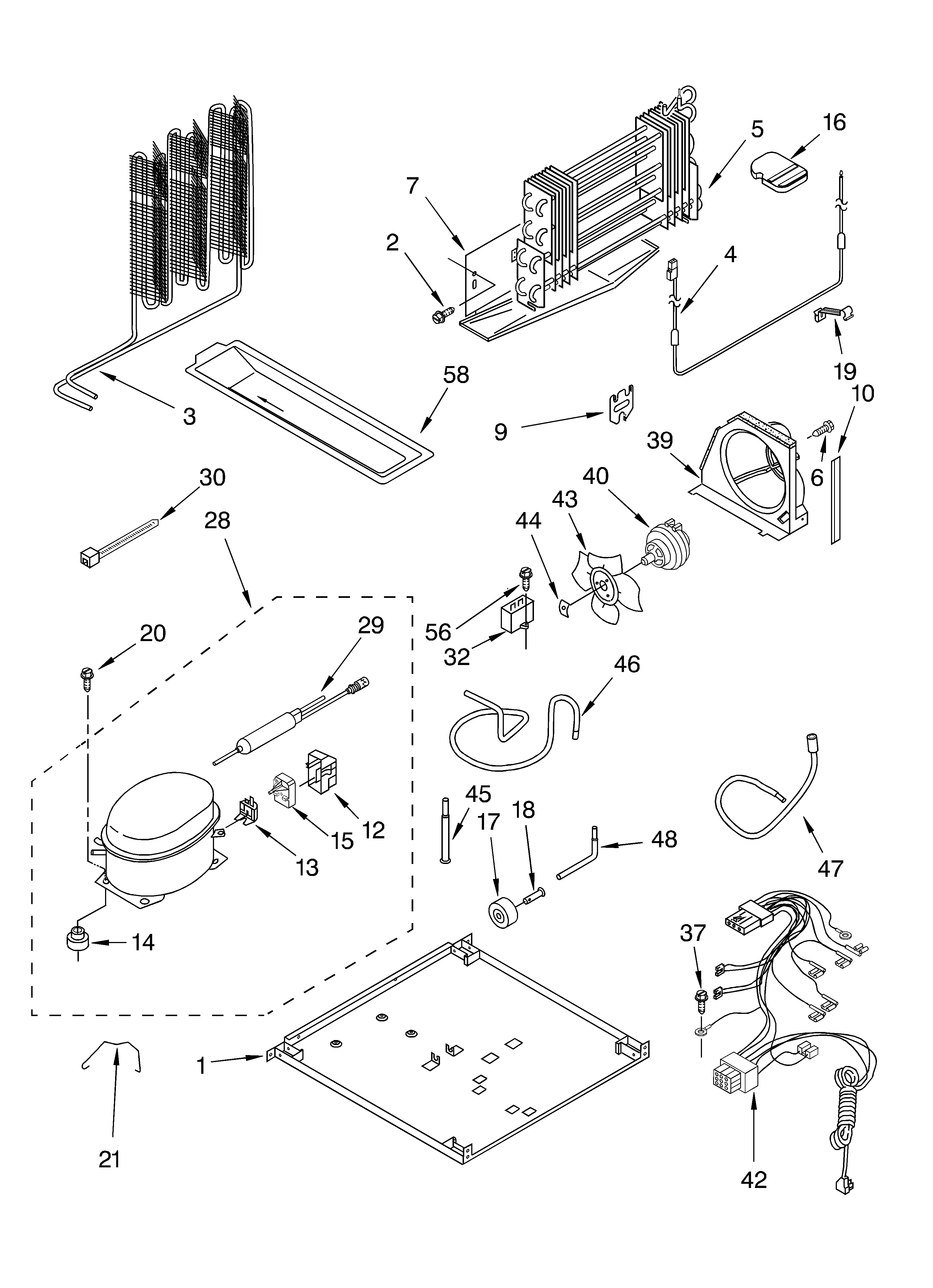 Whirlpool 8ET1FTKXKT02 unit diagram