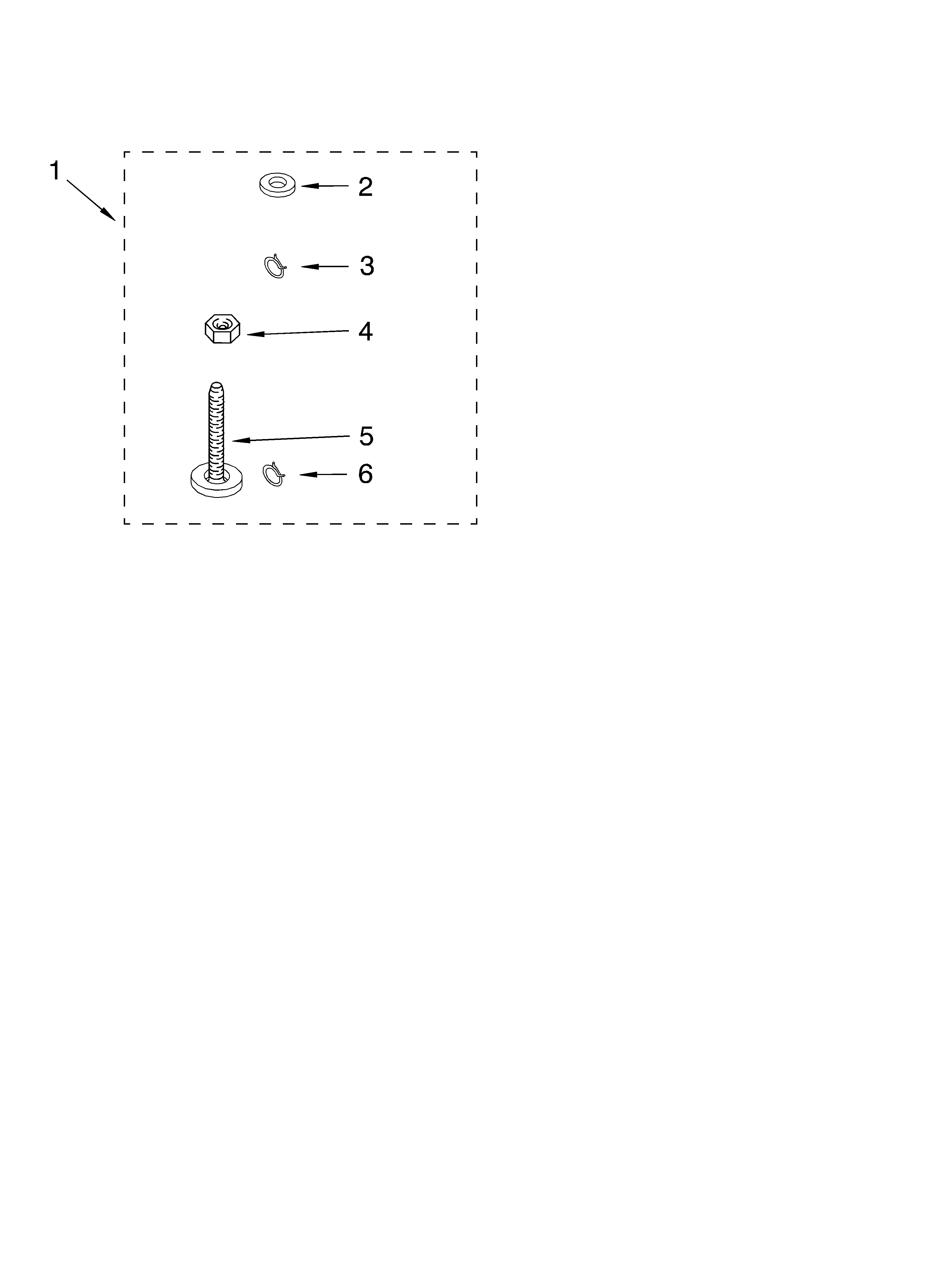 Whirlpool 7MLSR6232JT3 miscellaneous parts optional parts diagram
