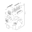 KitchenAid KSRG25FKSS04 icemaker parts, parts not illustrated diagram