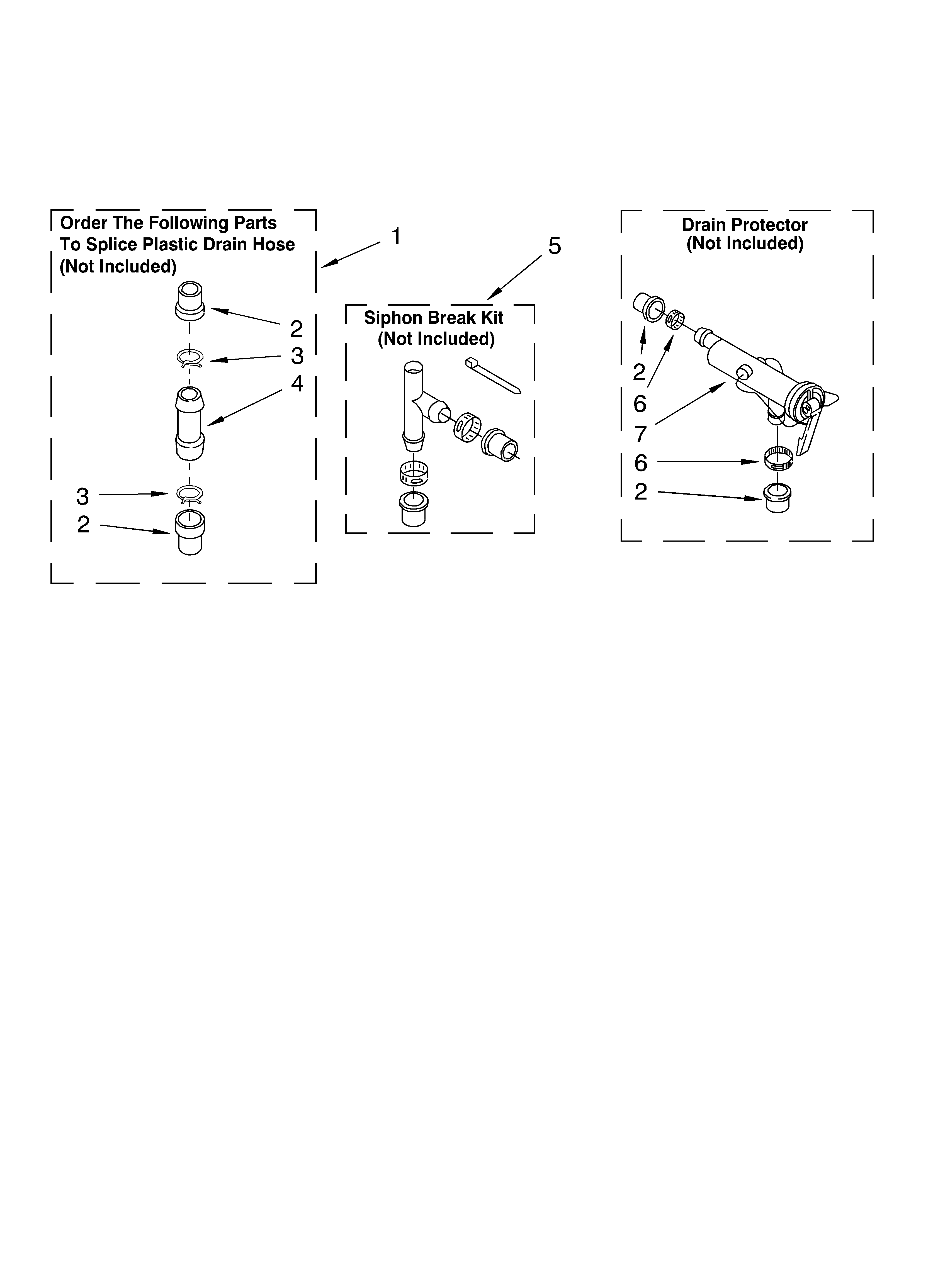 Whirlpool LCR7244HQ2 water system parts diagram
