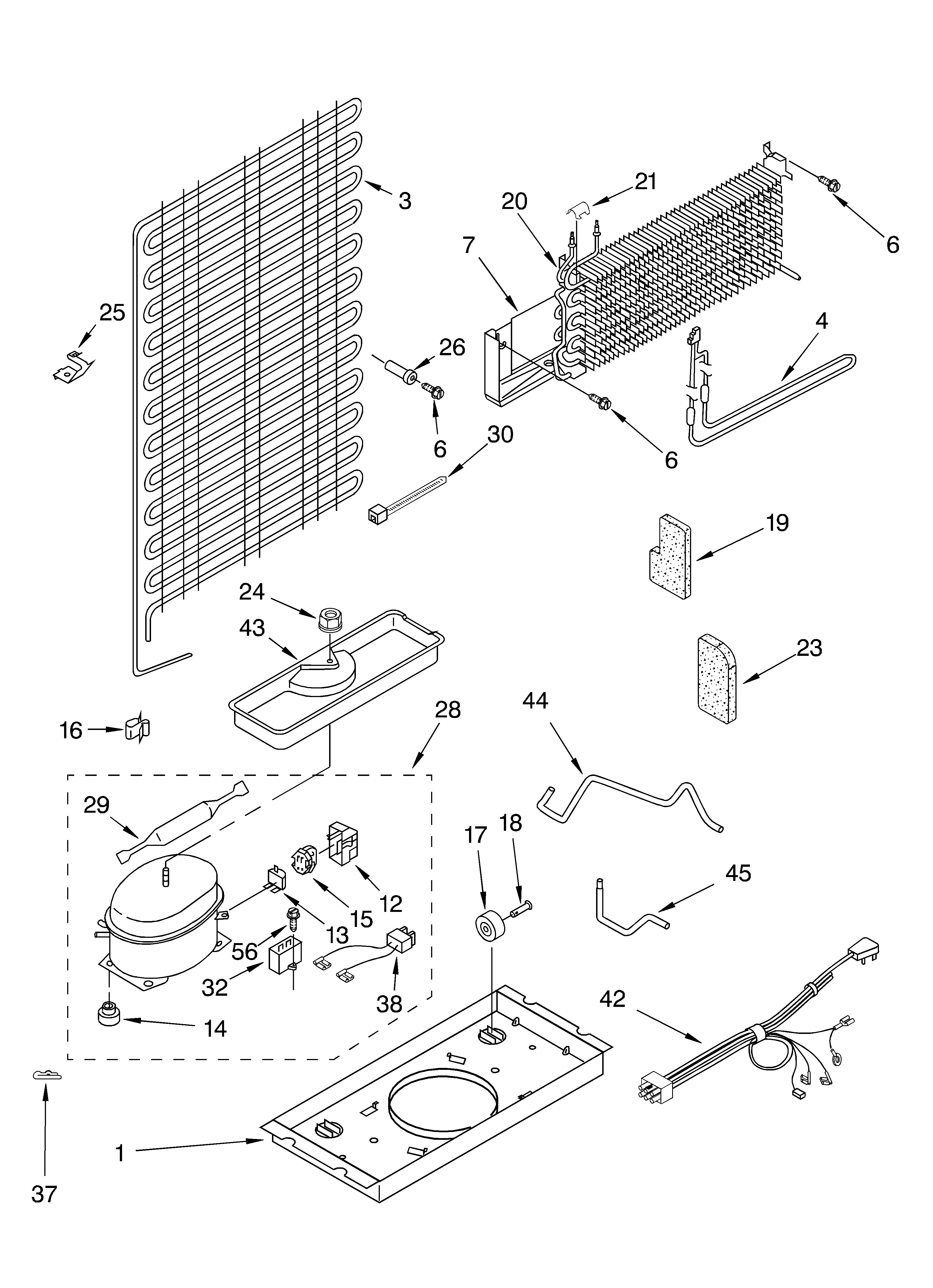 Whirlpool ER8GHKXMT00 unit parts diagram