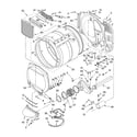 Whirlpool GGW9200LT1 bulkhead parts diagram