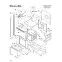 KitchenAid KEBC208KBL1 oven parts diagram