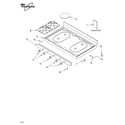 Whirlpool SF3020EKW1 cooktop parts diagram