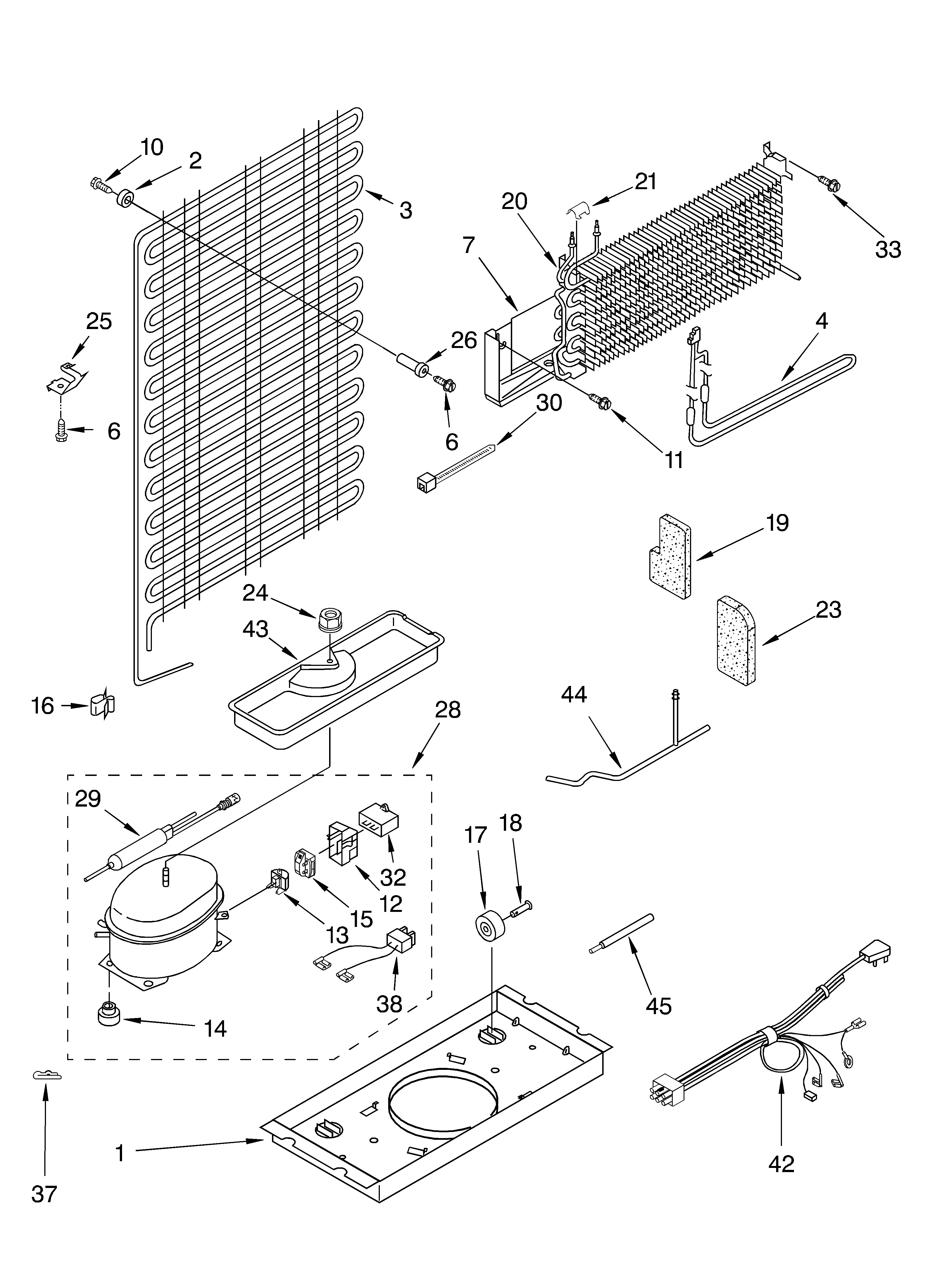 Estate TT18TKRMS00 unit parts diagram