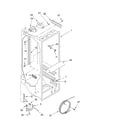 Whirlpool ED5VHGXMQ00 refrigerator liner parts diagram